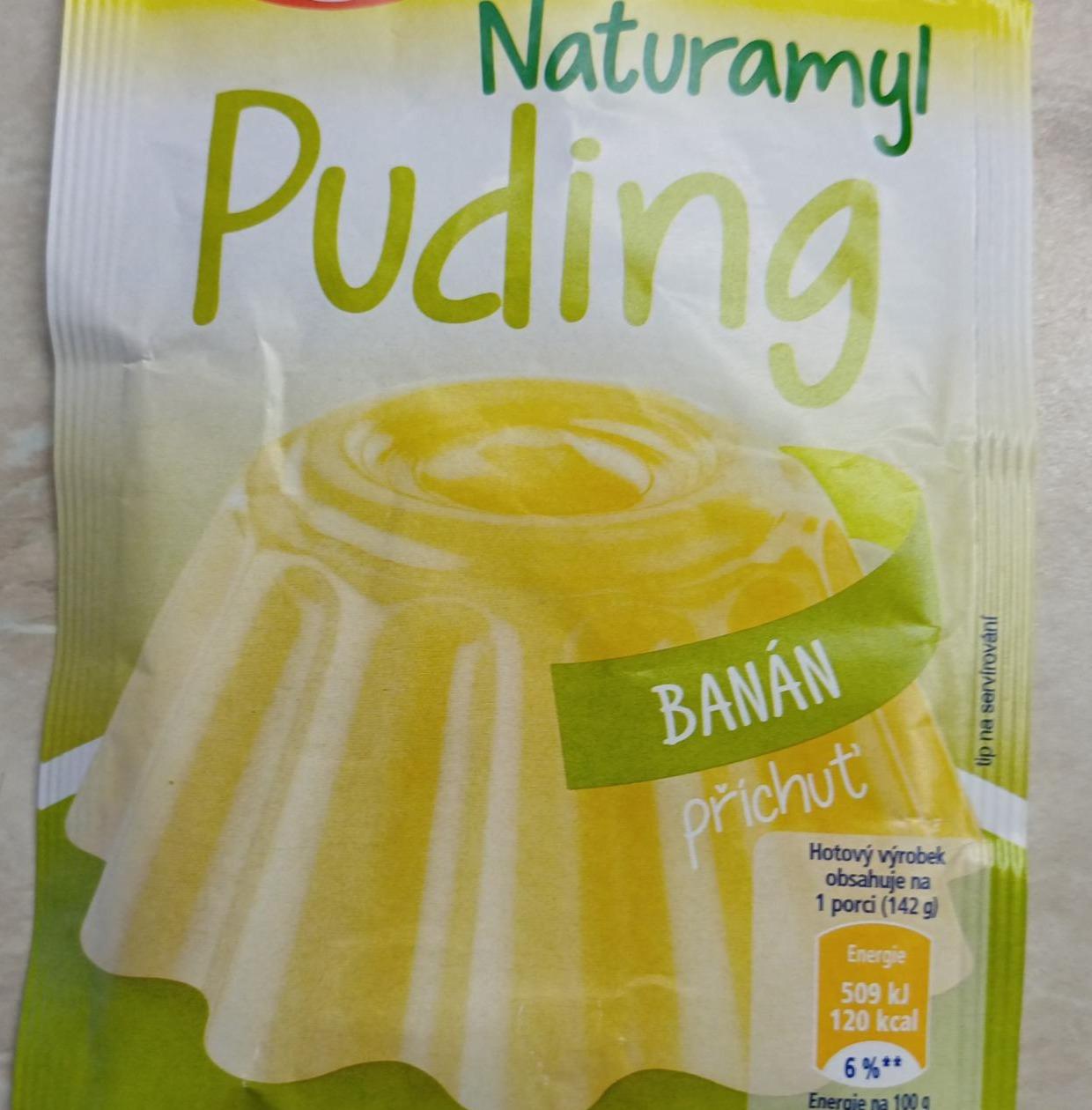 Fotografie - Naturamyl puding banán Dr.Oetker