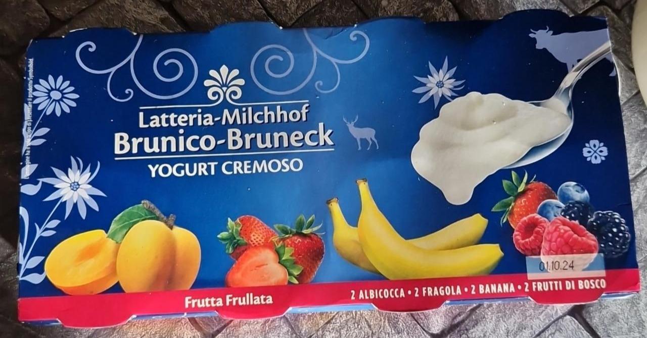 Fotografie - Yogurt cremoso frutta frullata Latteria Brunico