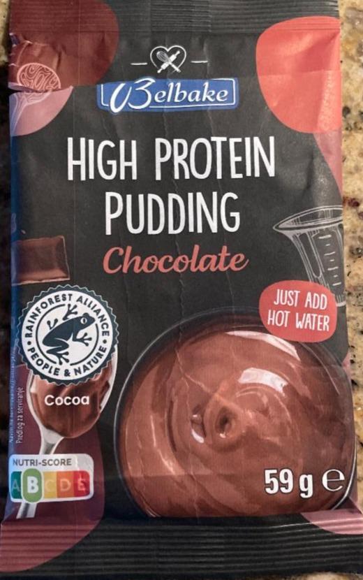 Fotografie - High protein pudding chocolate Belbake