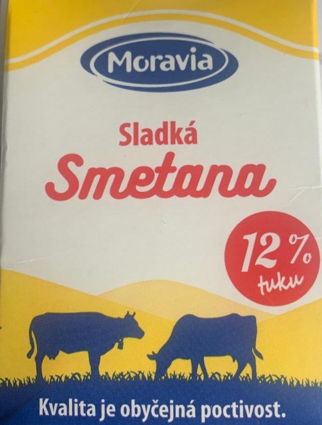 Fotografie - Sladká smetana 12% Moravia