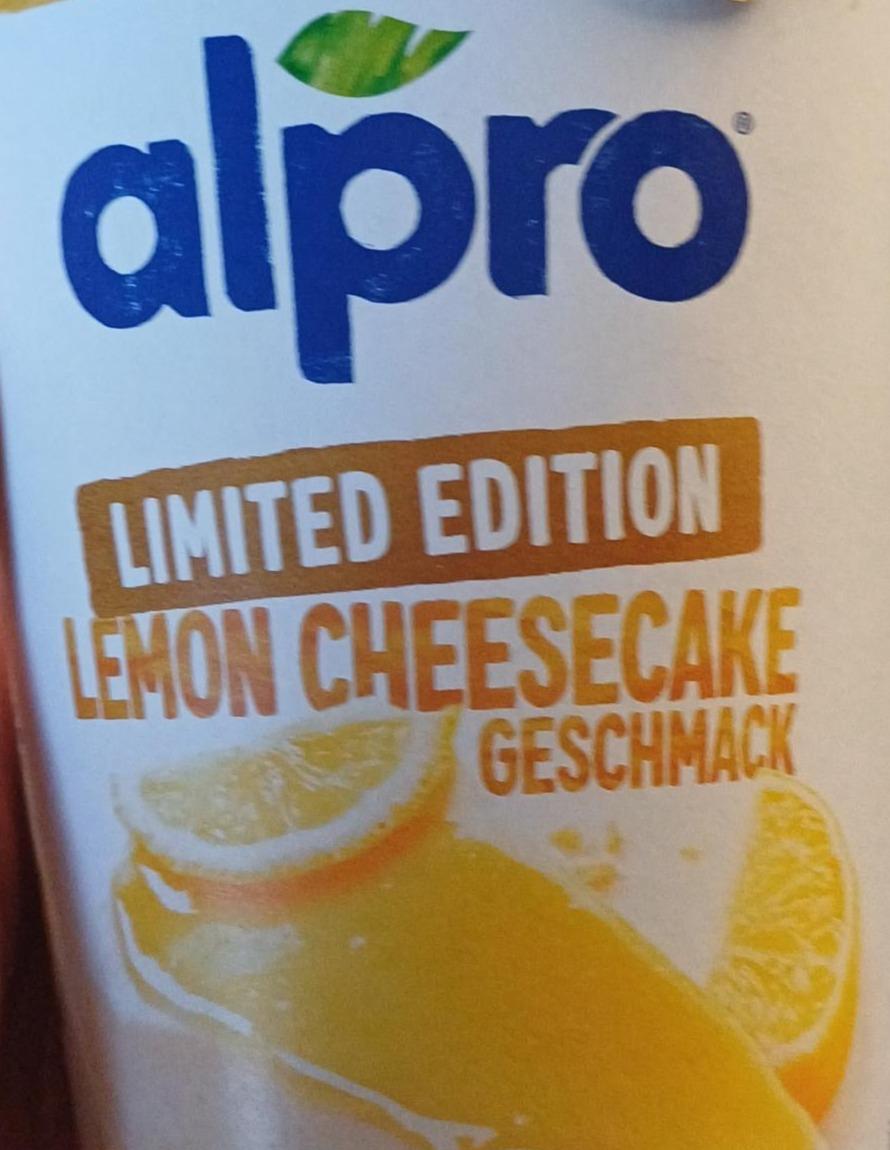 Fotografie - Lemon cheesecake geschmack Alpro