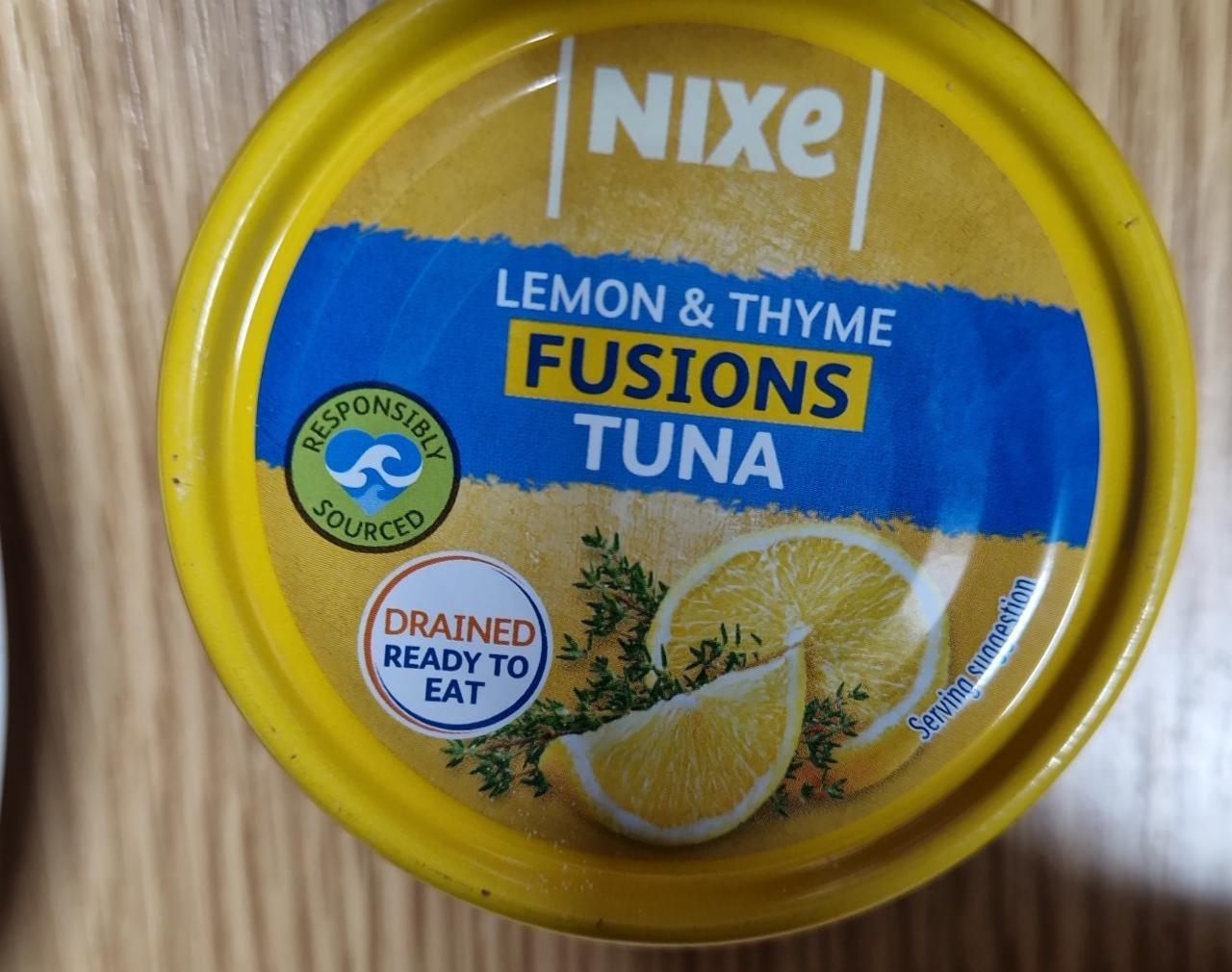 Fotografie - Lemon & thyme fusion tuna Nixe