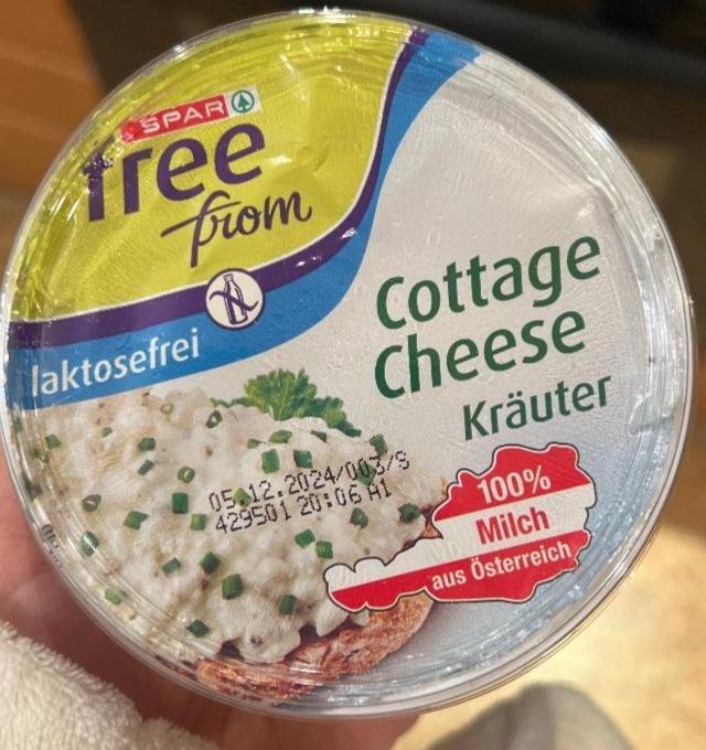 Fotografie - Cottage cheese kräuter free from laktosefrei Spar