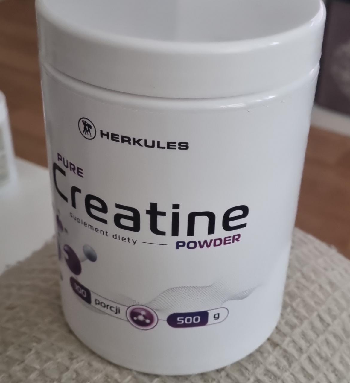 Fotografie - Pure creatine powder Herkules