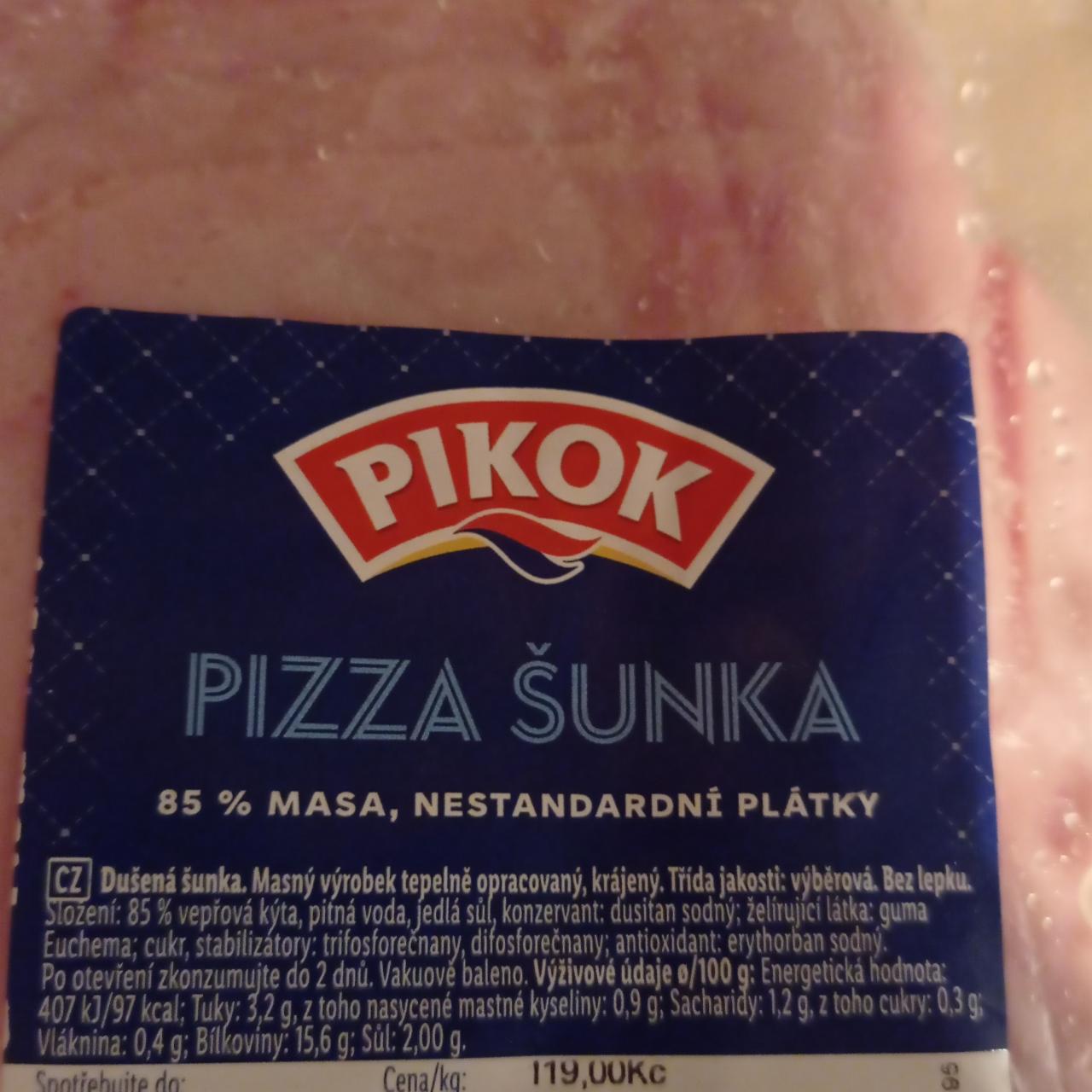 Fotografie - Pizza šunka Pikok