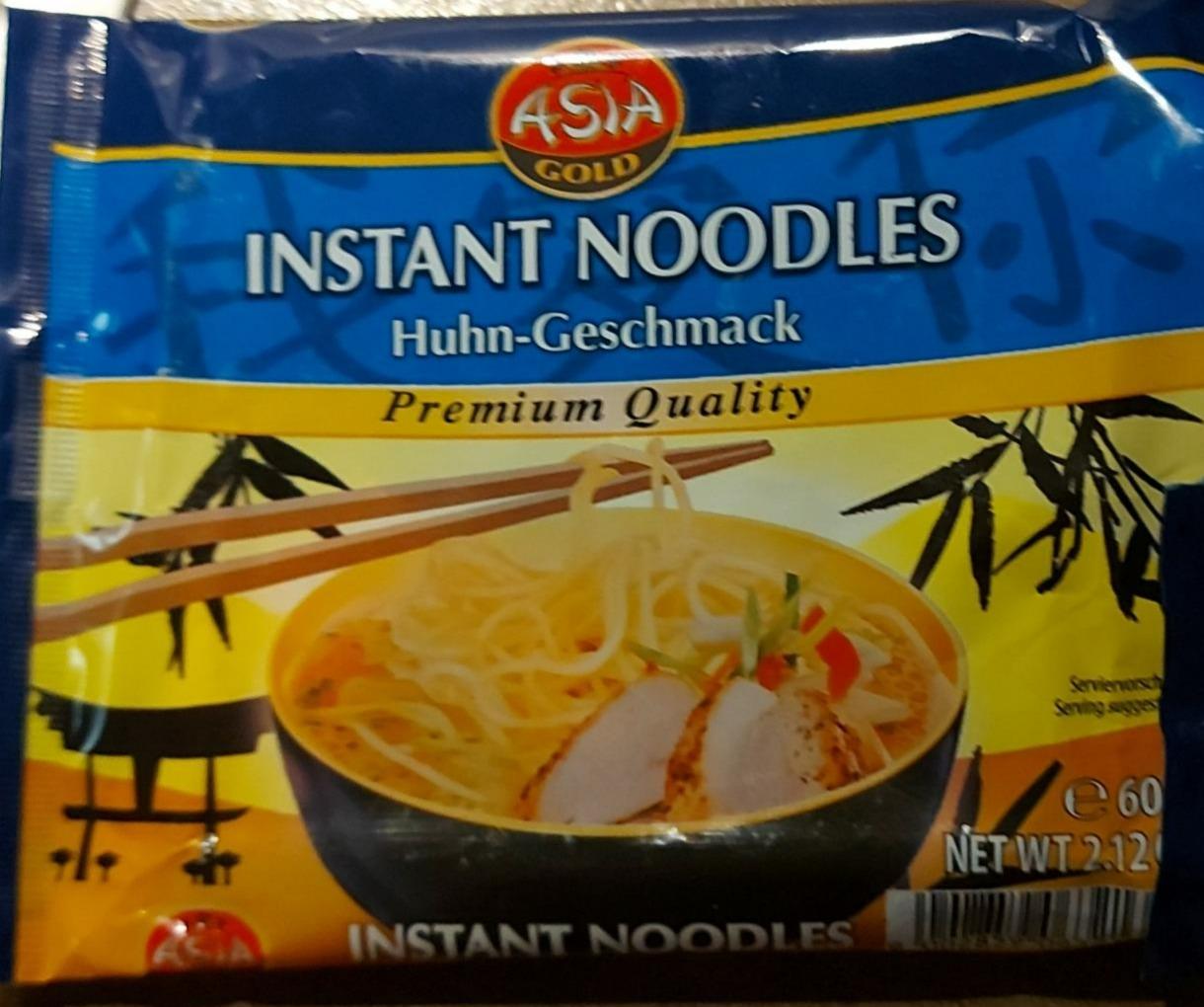 Fotografie - Instant noodles huhn-geschmack Asia gold