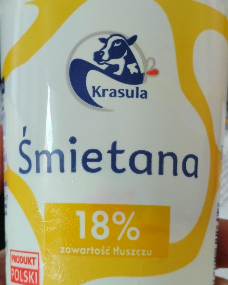 Fotografie - Śmietana 18% Krasula