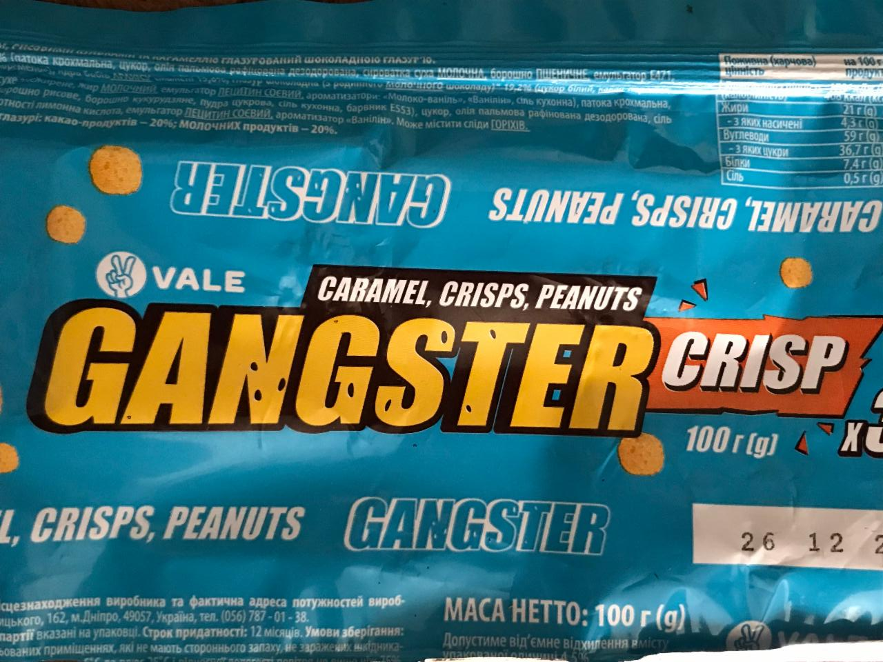 Fotografie - Gangster crisp Vale