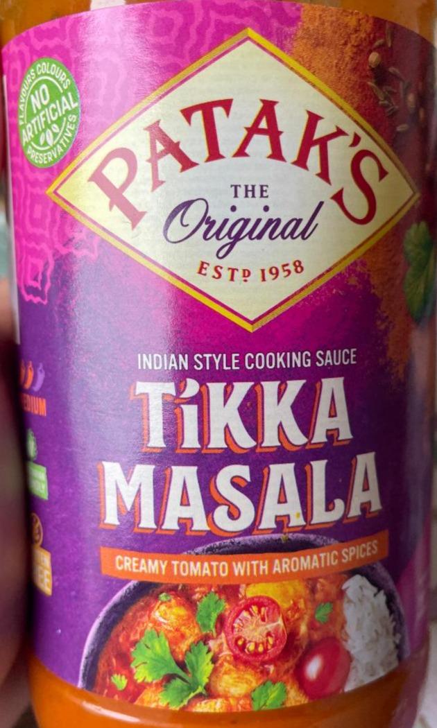 Fotografie - Tikka masala creamy tomato with aromatic spices Patak's