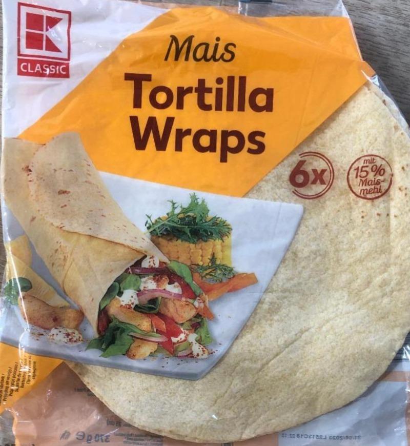 Fotografie - Tortilla wraps mais K-Classic