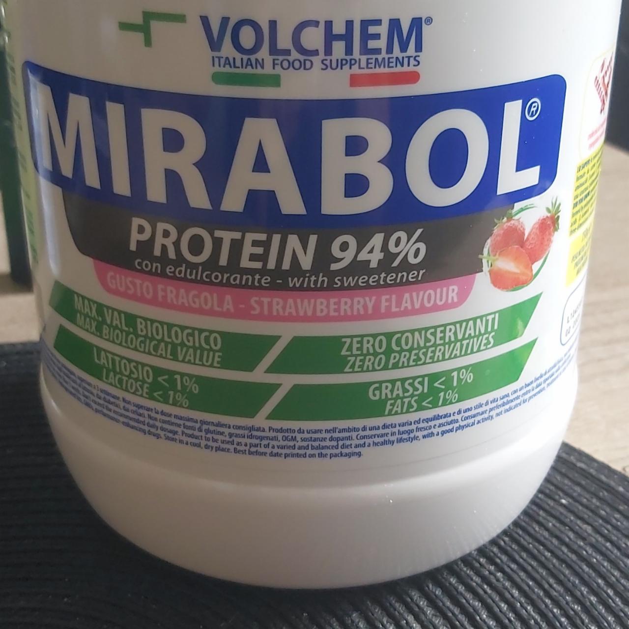 Fotografie - Mirabol protein 94% strawberry Volchem