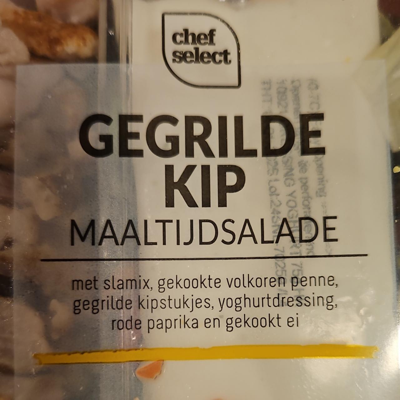 Fotografie - Gegrilde kip maaltijdsalade Chef Select