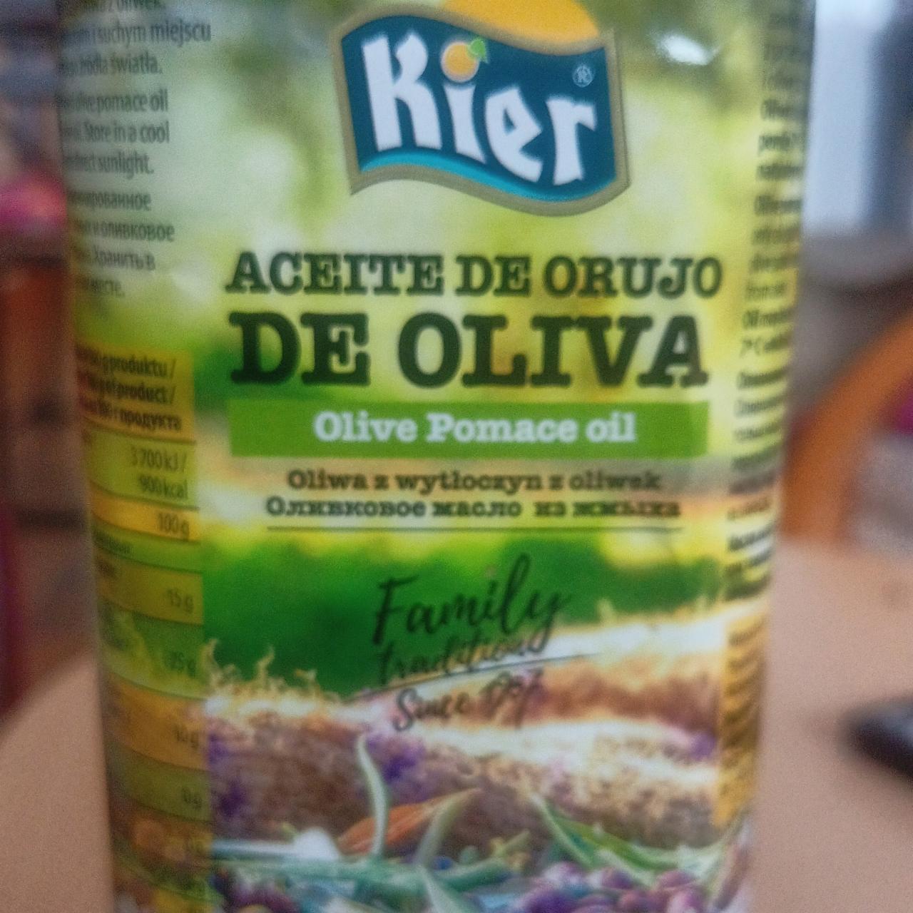 Fotografie - Aceite de orujo de oliva Kier