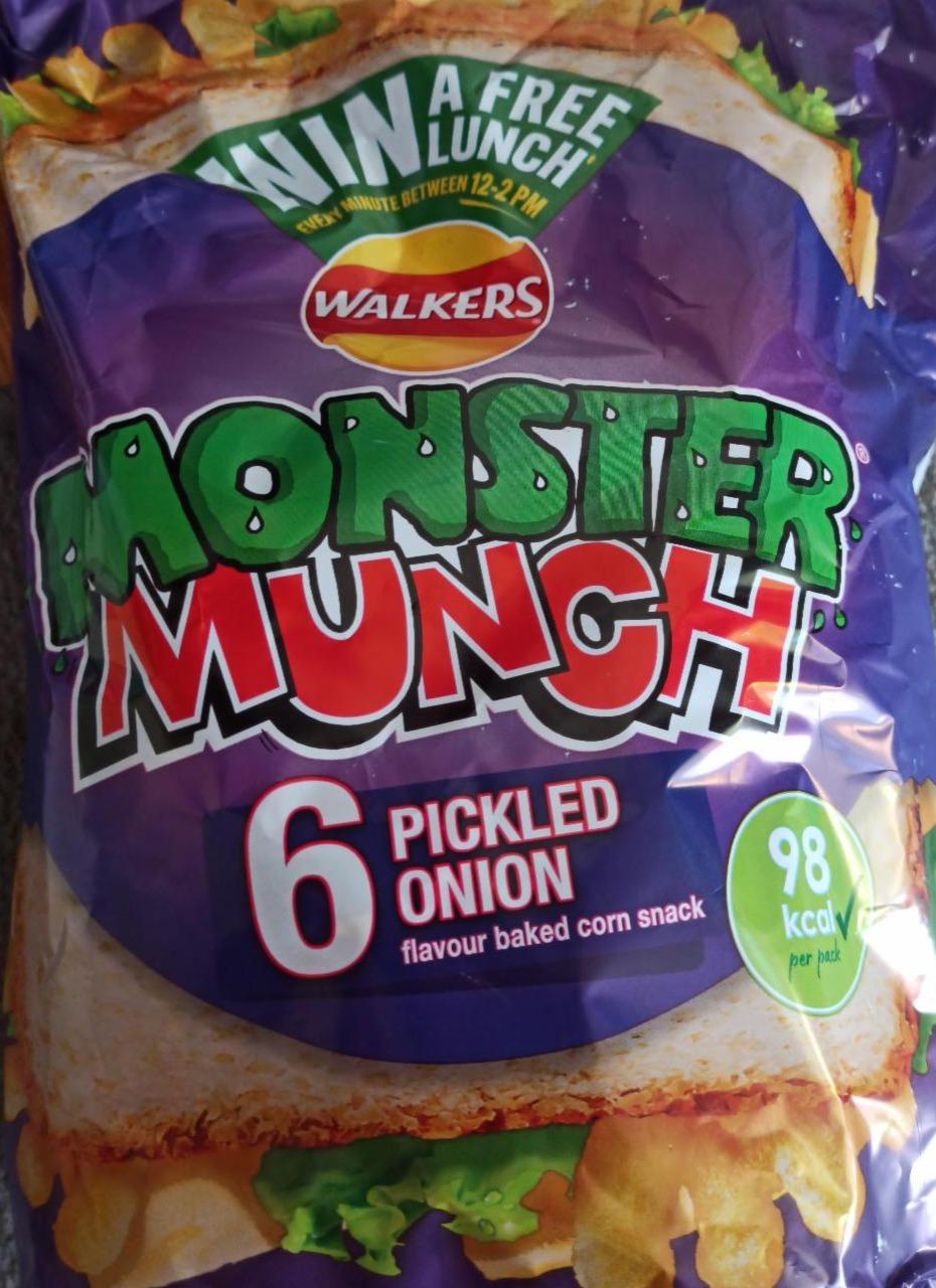 Fotografie - Monster munch pickled onion Walkers