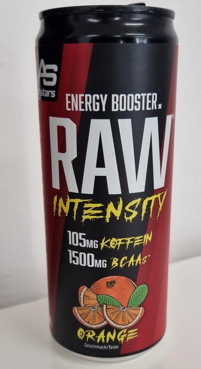 Fotografie - Raw Intensity Energy Booster Orange All Stars