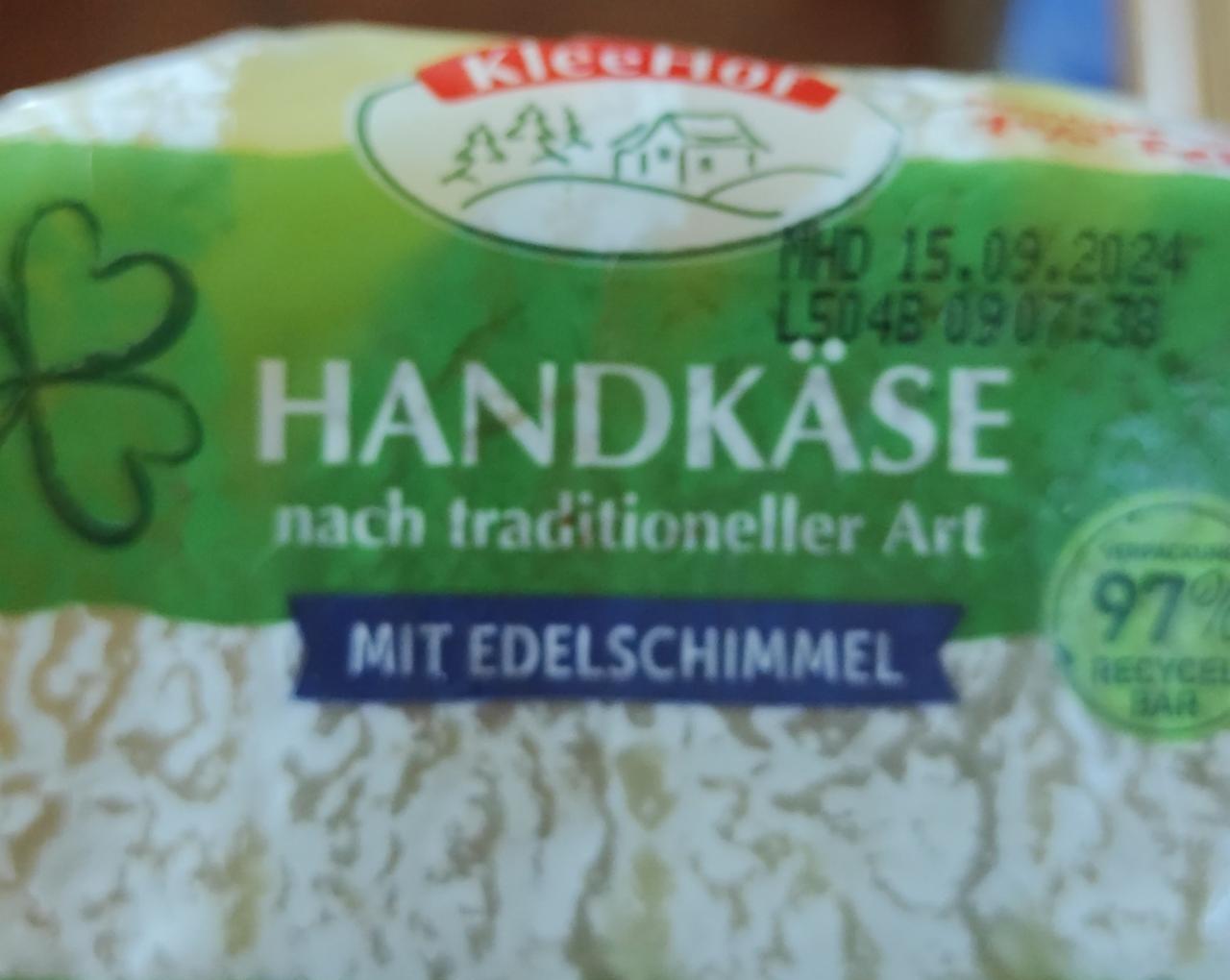 Fotografie - Handkäse nach traditioneller art mit edelschimmel KleeHof