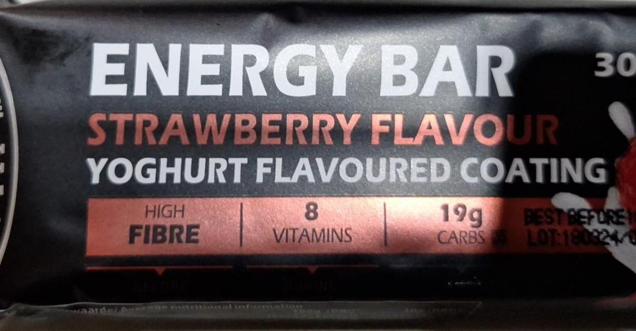 Fotografie - Energy bar Strawberry flavour yoghurt flavoured coating 2Keep Fit