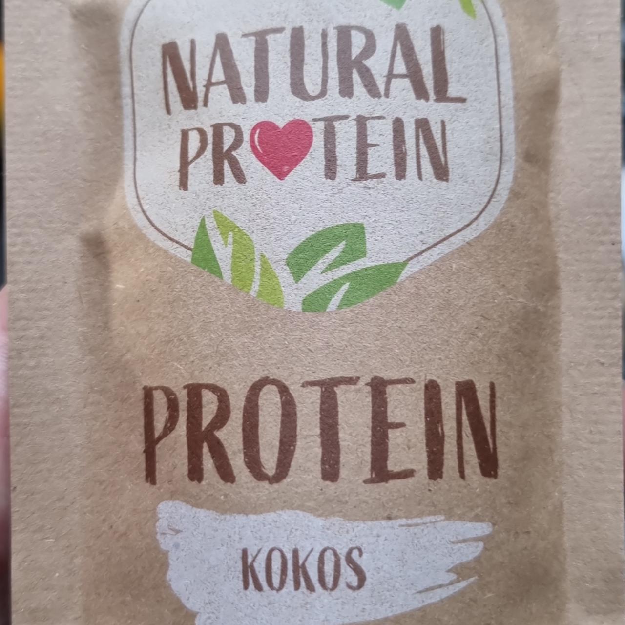 Fotografie - Proteinový nápoj s kokosem verze sport Natural protein