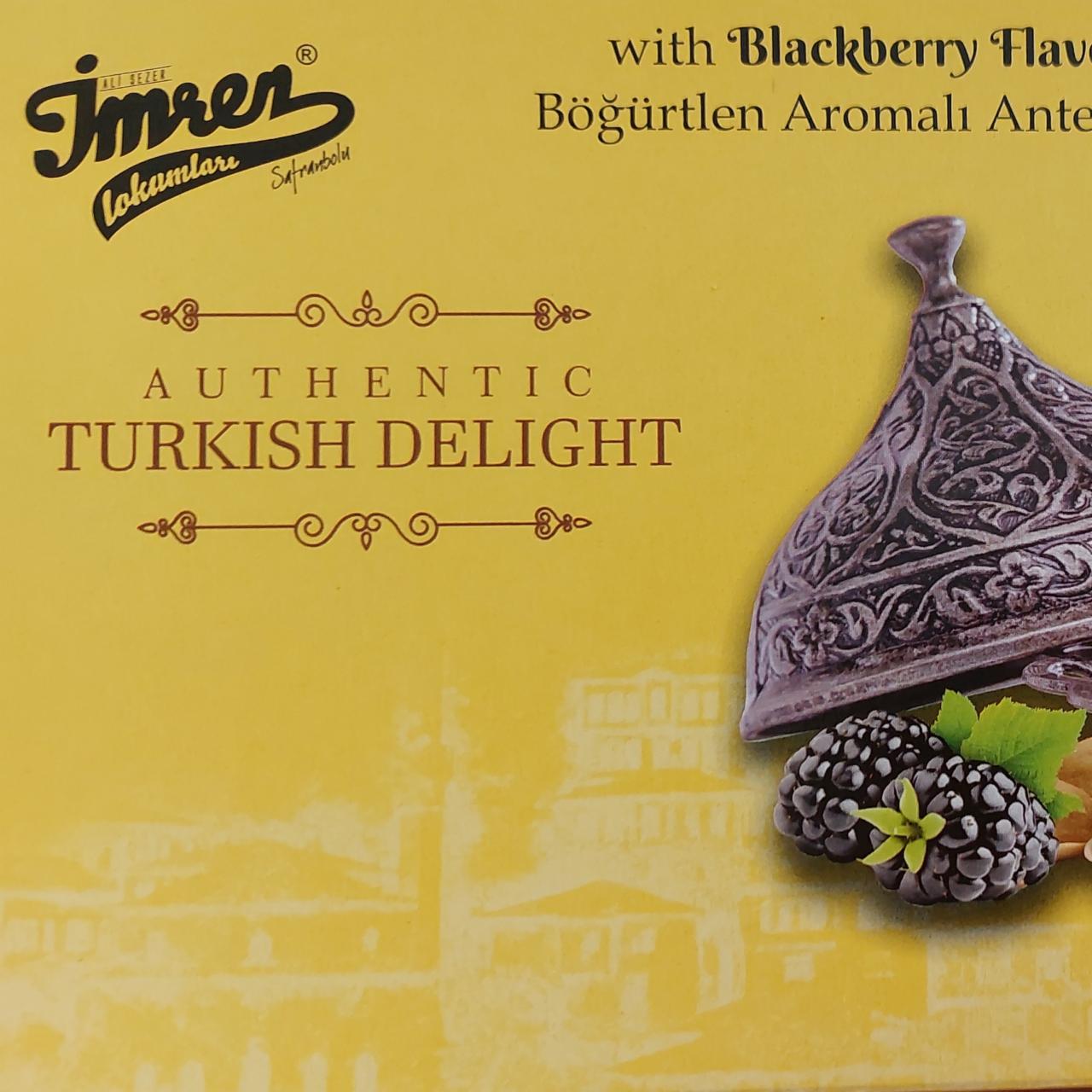 Fotografie - Turkish delight with blackberry flavor Imren