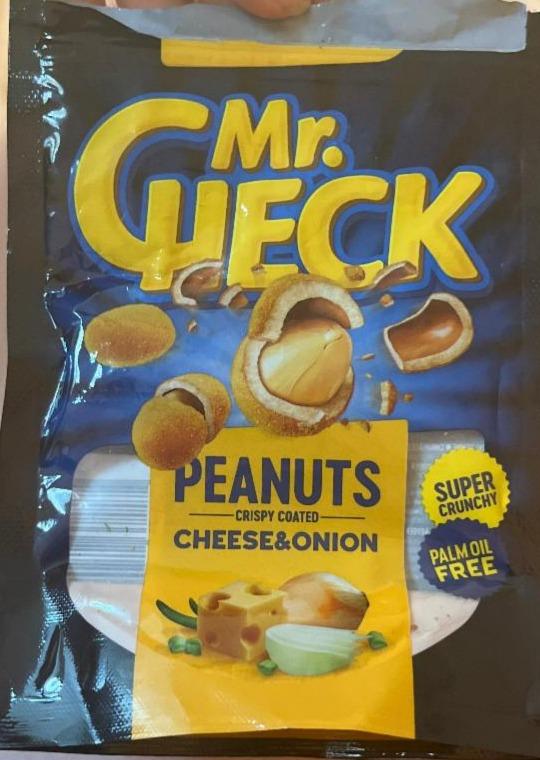 Fotografie - Peanuts crispy coated cheese & onion Mr. Check
