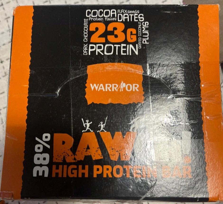 Fotografie - Raw GH! High protein bar Cocoa Warrior