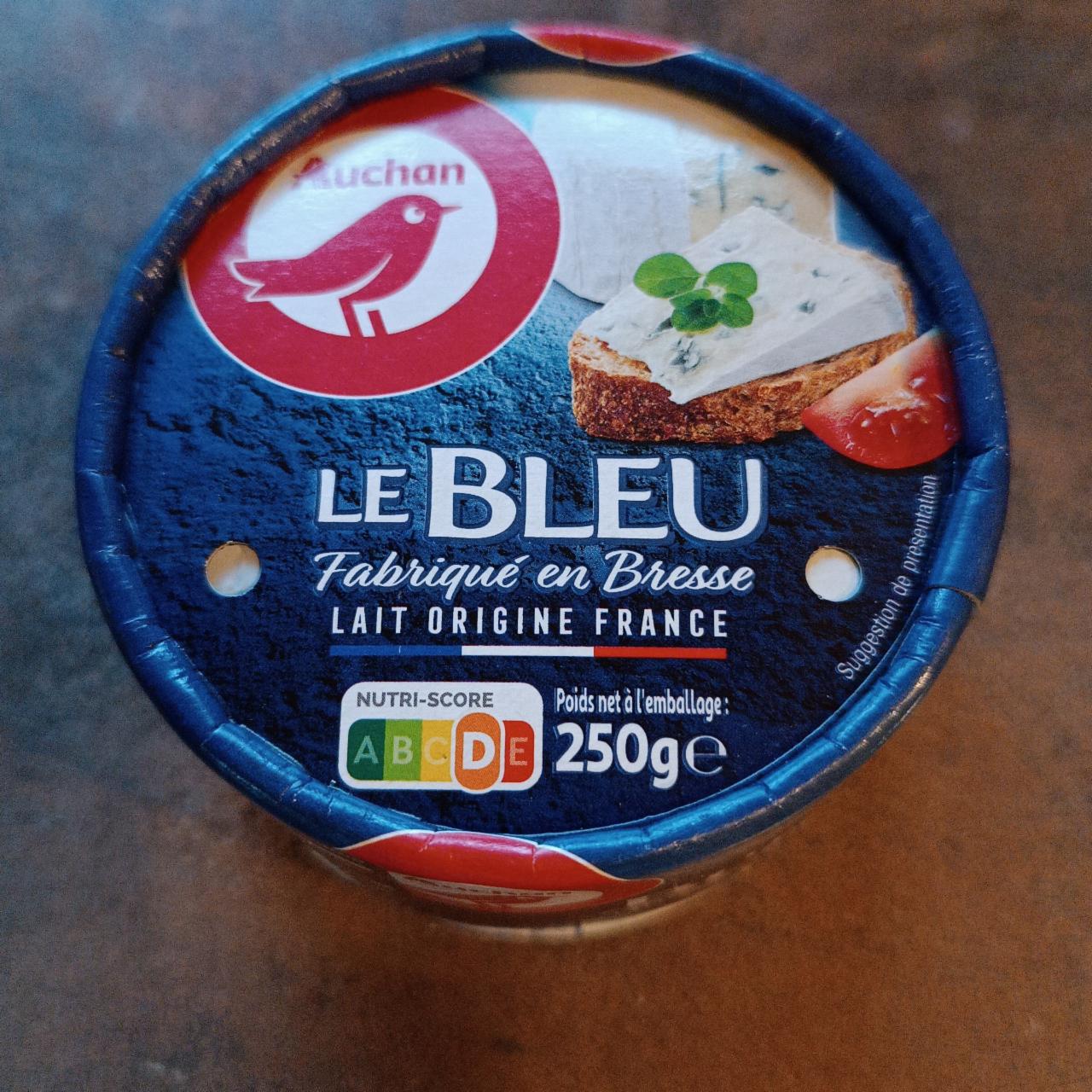 Fotografie - Le bleu fabriqué en bresse Auchan