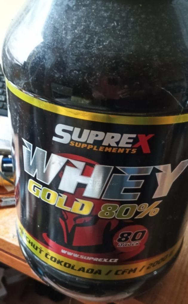 Fotografie - Suprex 80% Whey Gold Čokoláda CFM