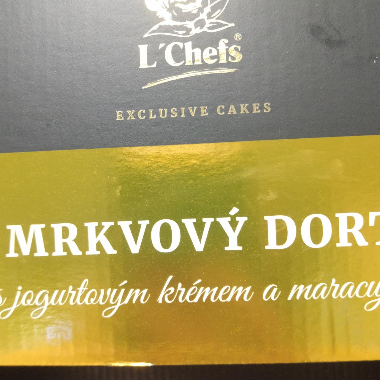 Fotografie - Mrkvový dort s jogurtovým krémem a maragujou L'Chefs