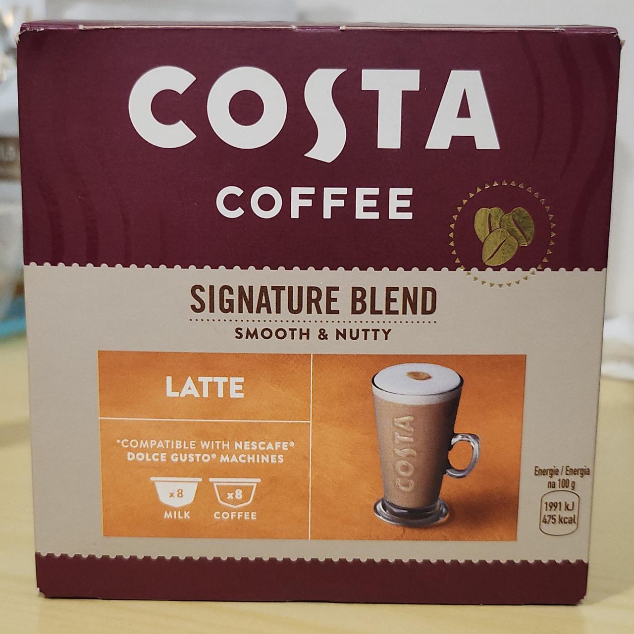 Fotografie - Signature Blend smooth nutty latte Costa Coffee