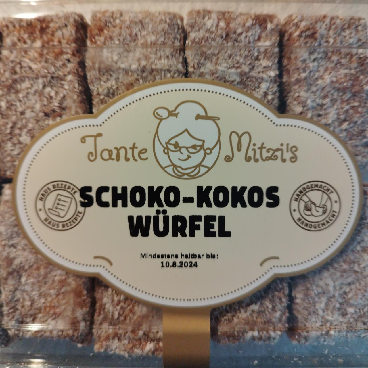 Fotografie - Schoko-kokos würfel Tante Mitzi's