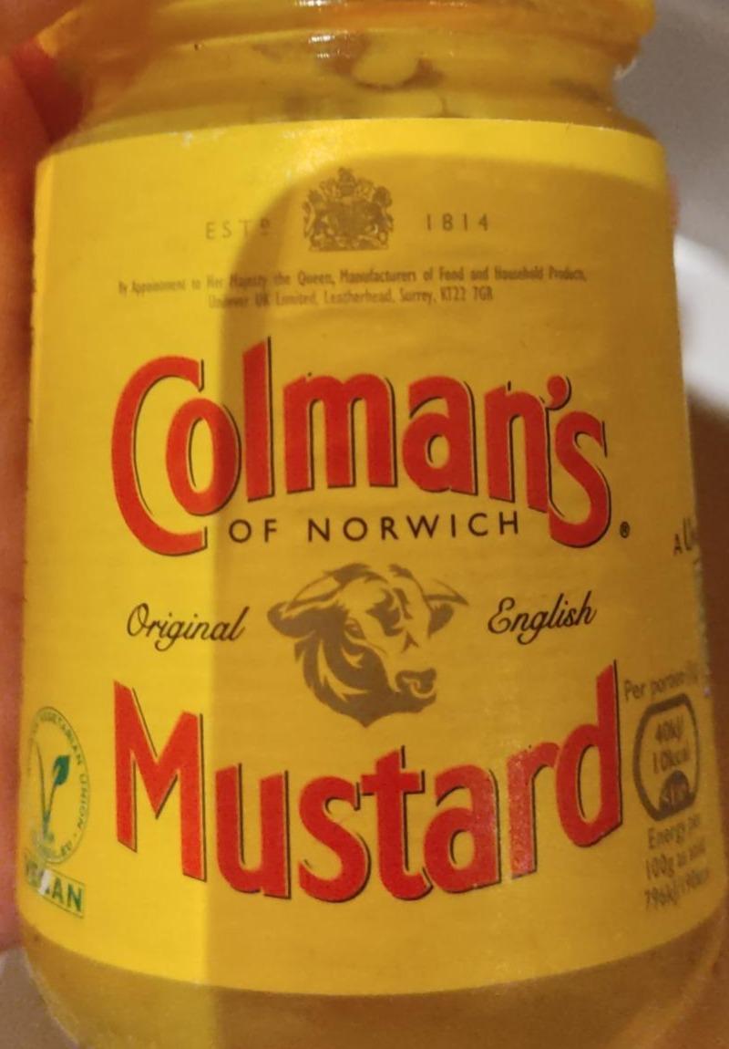 Fotografie - Mustard Original English Colman’s