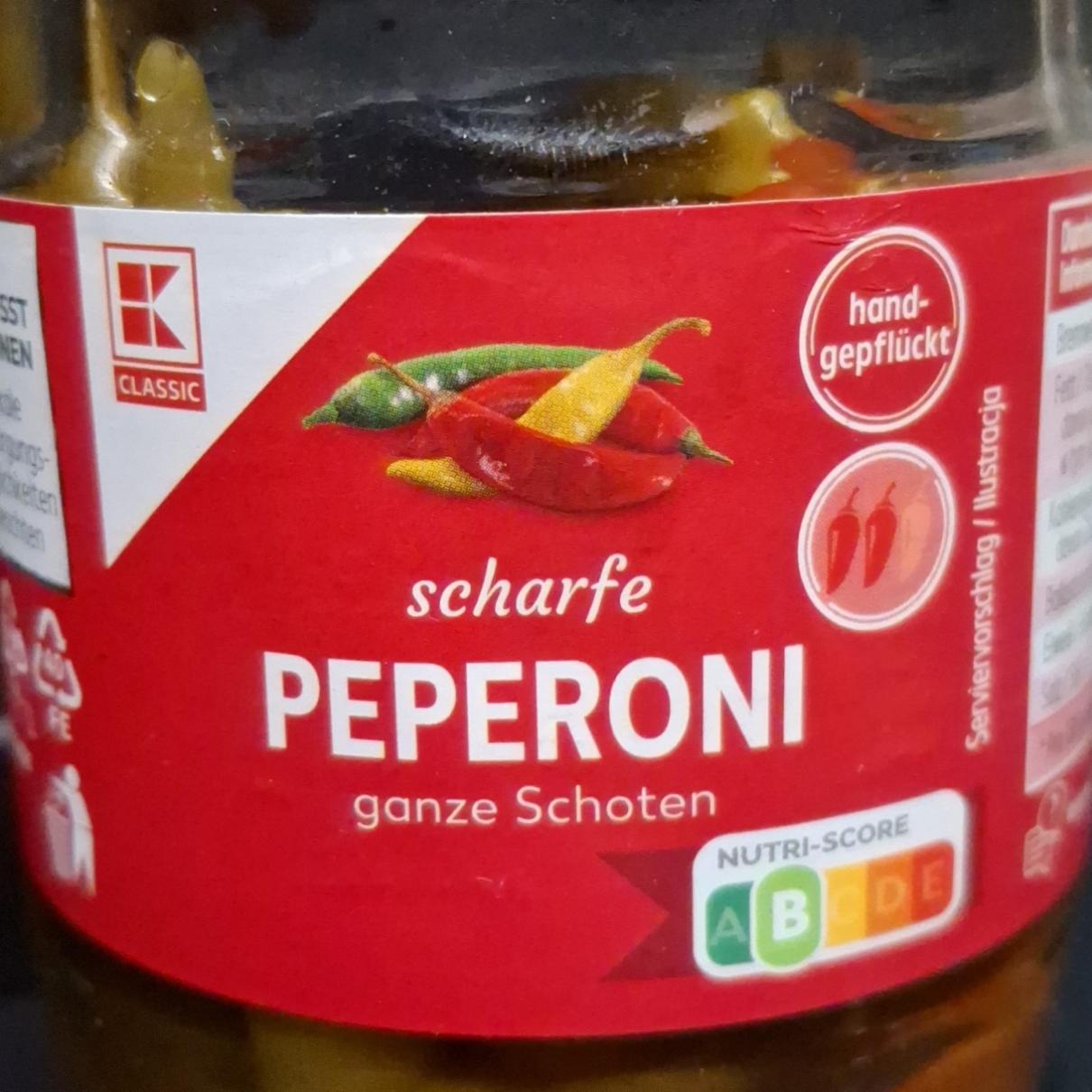 Fotografie - Scharfe peperoni ganze schoten K-Classic