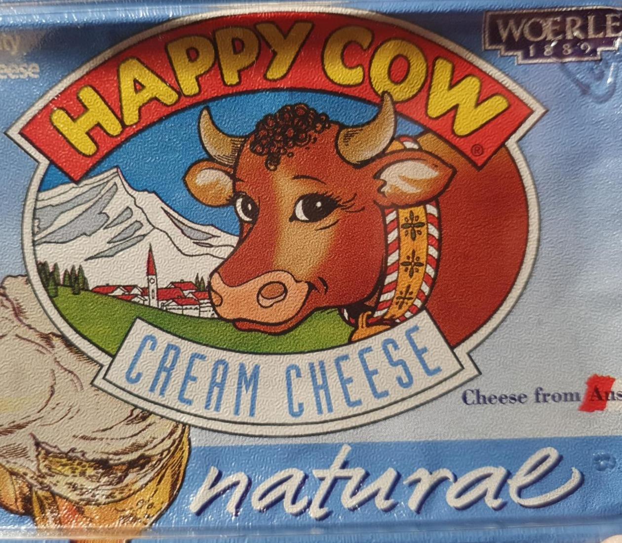 Fotografie - Happy cow cream cheese natural Woerle