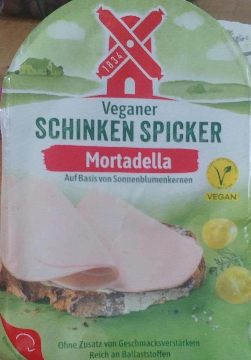 Fotografie - Veganer schinken spicker Mortadella Rügenwalder mühle