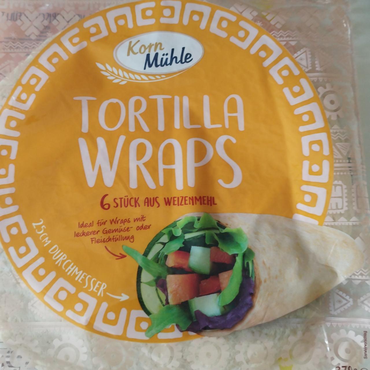 Fotografie - Tortilla wraps Korn Mühle