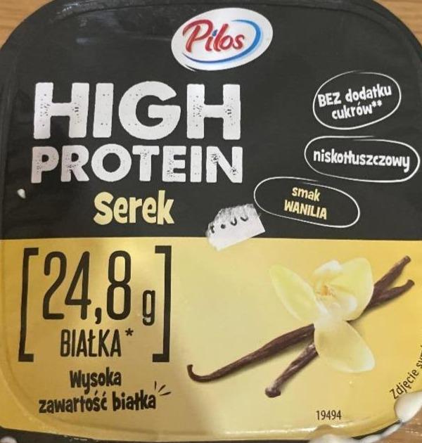 Fotografie - High protein serek smak wanilia Pilos