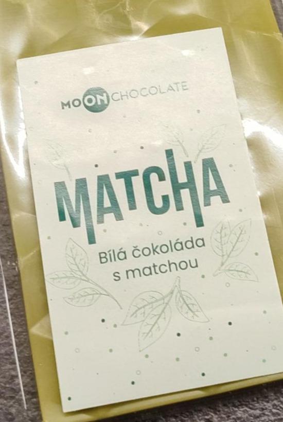 Fotografie - Matcha bílá čokoláda s matchou MoonChocolate