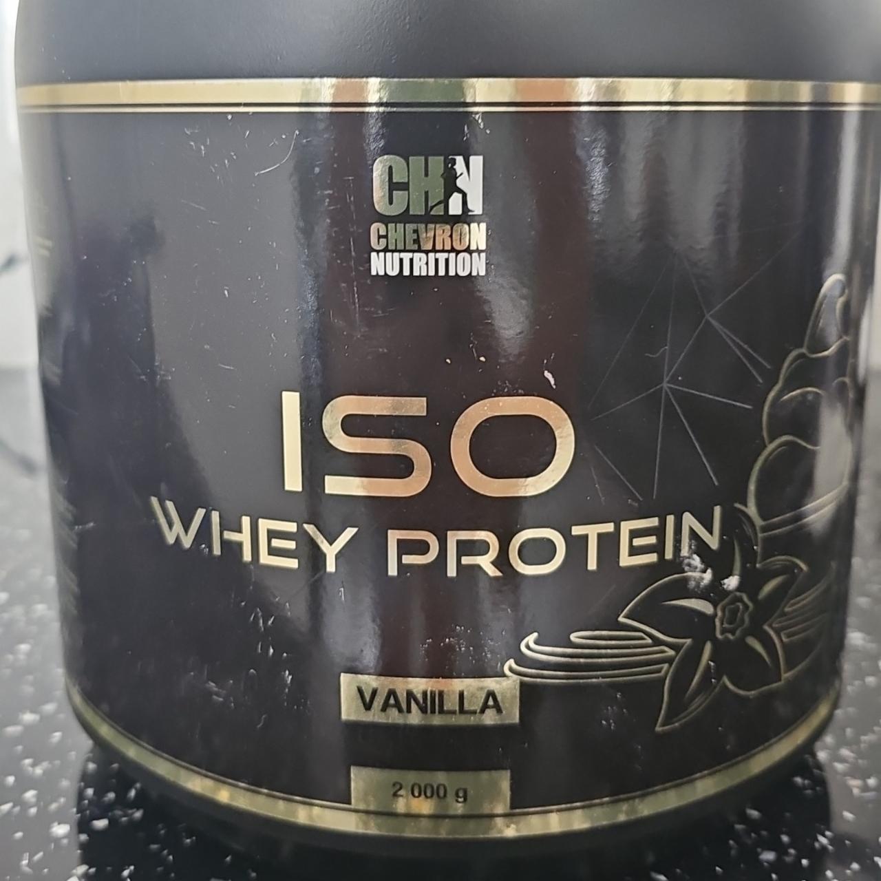 Fotografie - Iso whey protein vanilla Chevron Nutrition