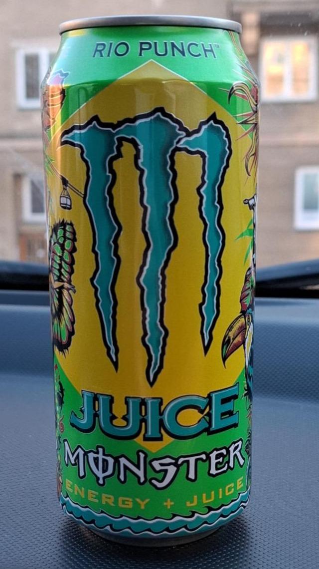 Fotografie - Energy + juice rio punch Monster