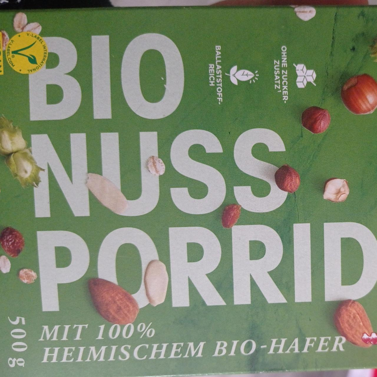 Fotografie - Bio nuss porridge Ja! Natürlich.