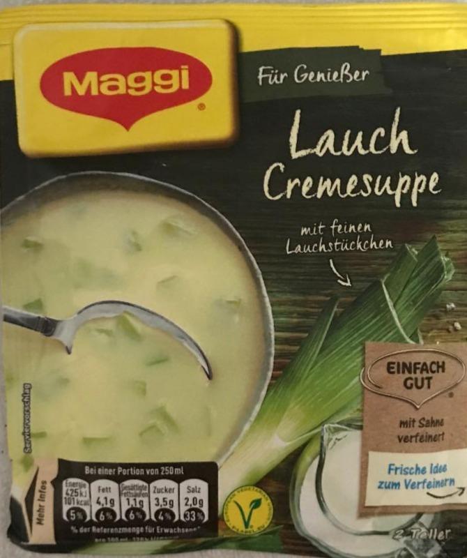 Fotografie - Für Genießer Lauch Cremesuppe Maggi