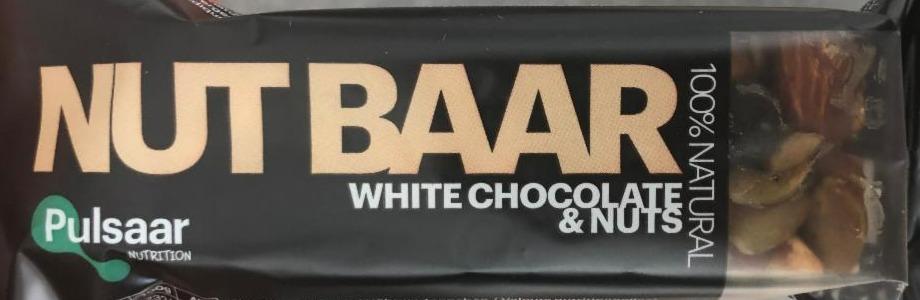 Nut Baar White Chocolate & Nuts