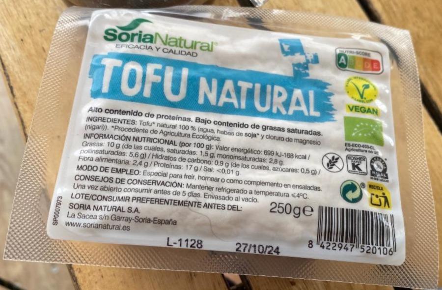 Fotografie - Tofu natural SoriaNatural