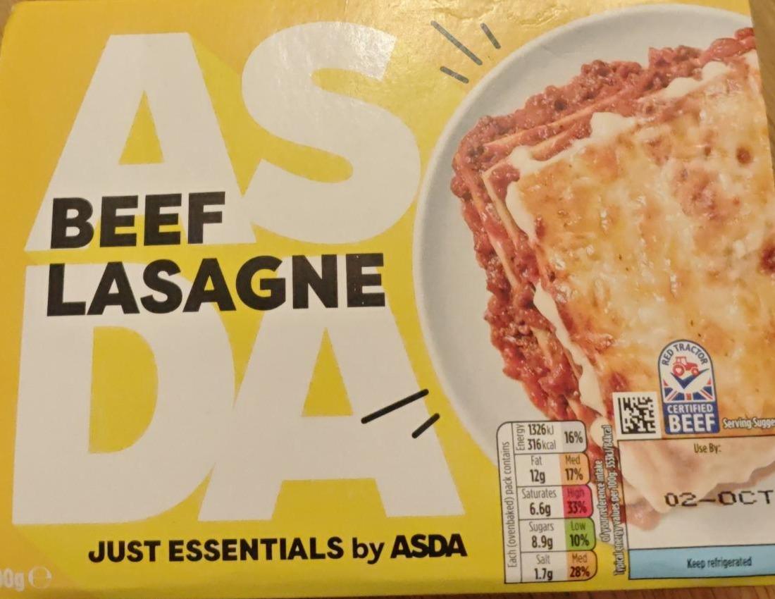 Fotografie - Beef lasagne Asda