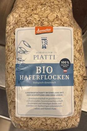 Fotografie - Bio haferflocken Piatti