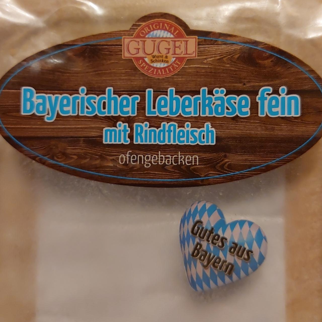 Fotografie - Bayerischer leberkäse fein mit rindfleisch Gugel