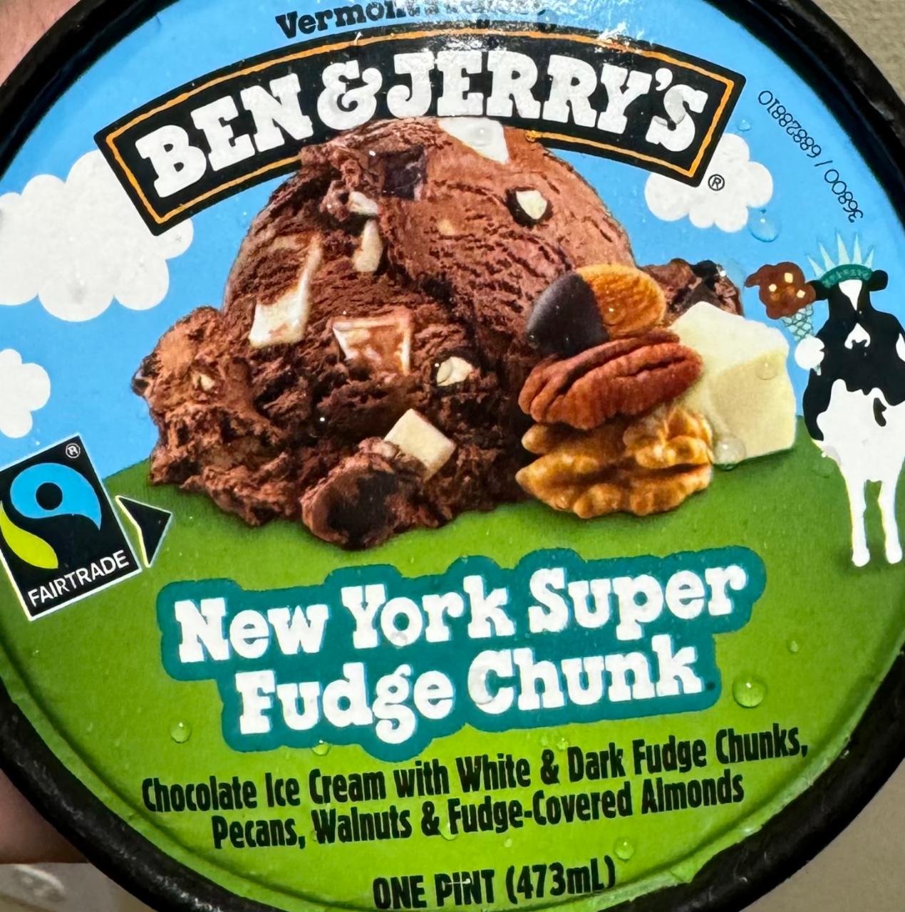 Fotografie - New York super fudge chunk Ben & Jerry's