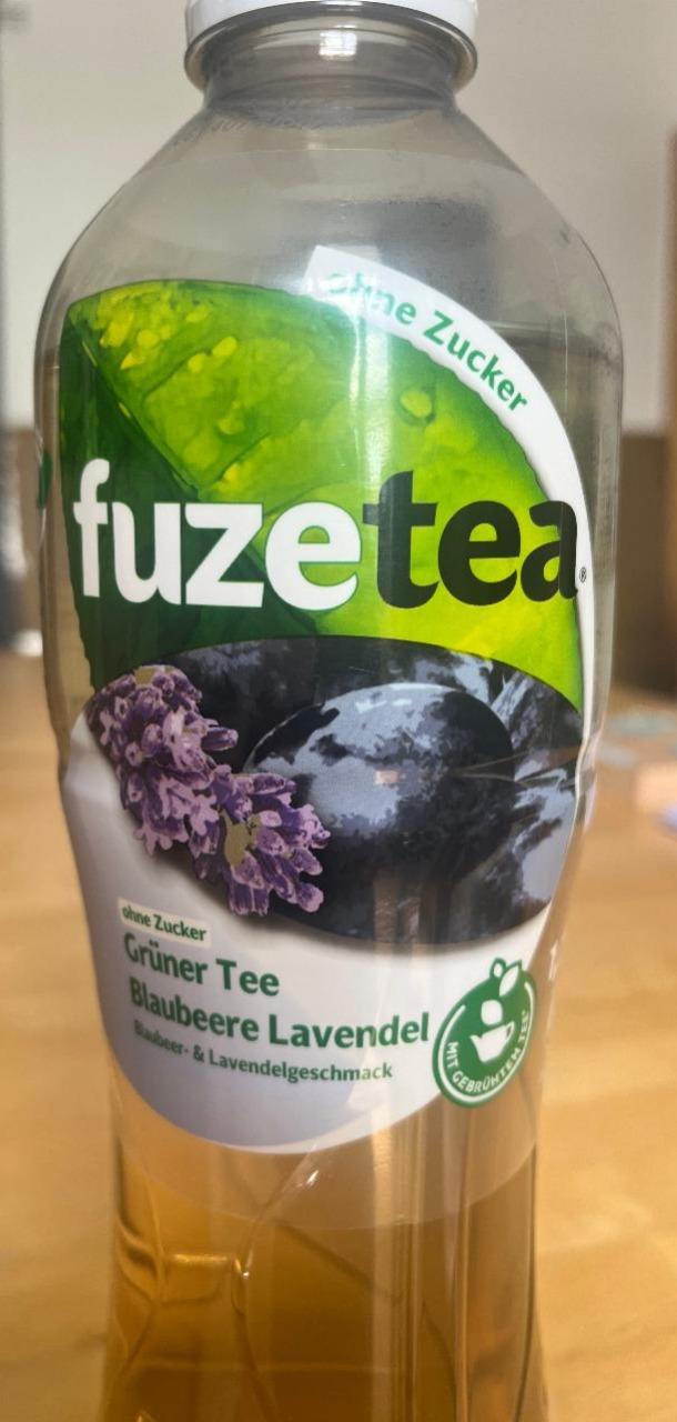 Fotografie - Grüner tee blaubeere lavendel Fuzetea