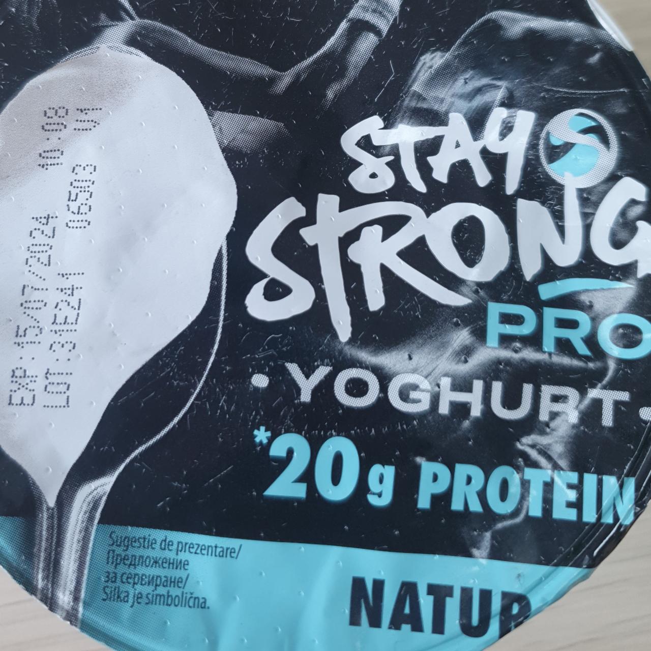 Fotografie - Pro yoghurt 20g protein natur Stay Strong