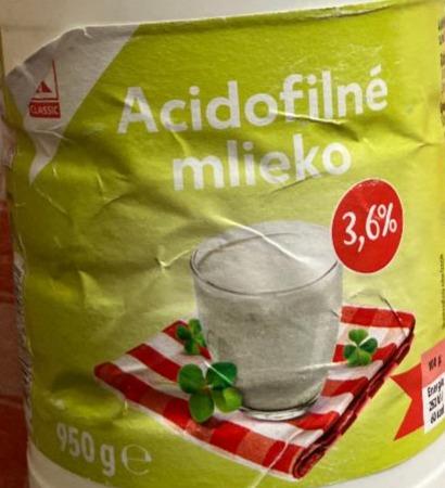 Fotografie - Acidofilní mléko 3,6% K-Classic